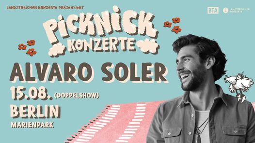 Alvaro Soler (Nachmittagsshow) \u2022 Picknick Konzerte 2021 \u2022 Berlin