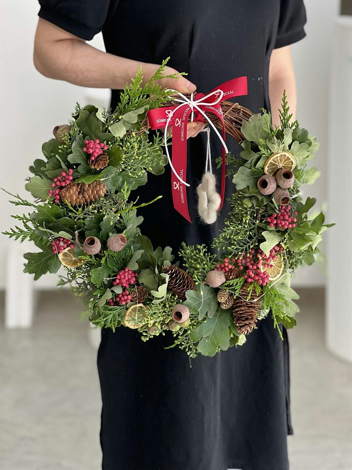 Christmas Wreath Making Workshop with Someone Special Florist