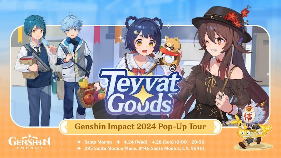 Genshin Impact 2024 Pop-Up Tour