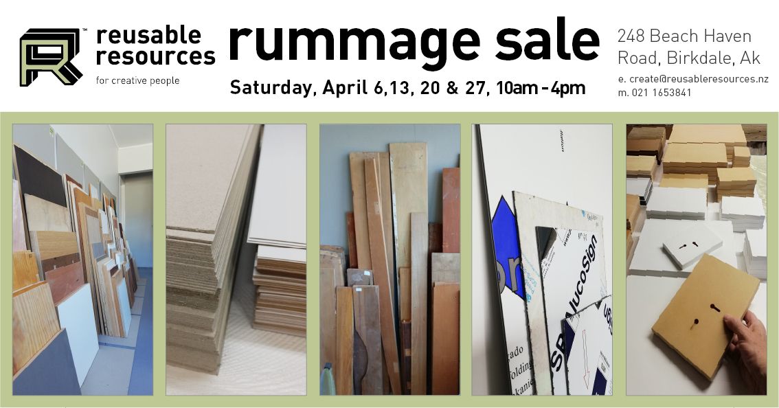 Reusable Resources rummage sale 