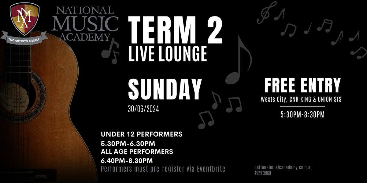 Term 2, 2024 Live Lounge  - Newcastle