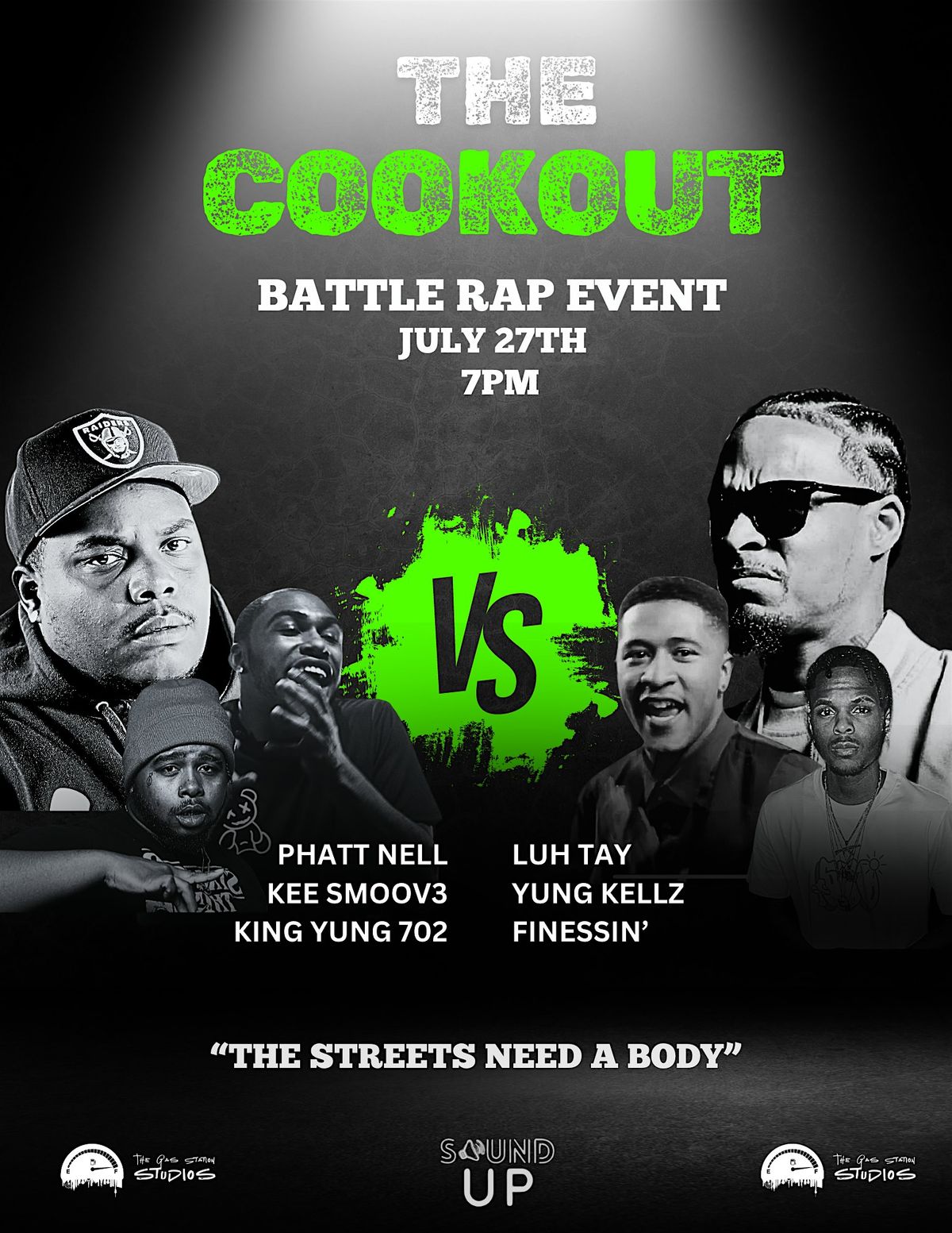 The Cookout - BATTLE RAP EVENT - July 27th 2024