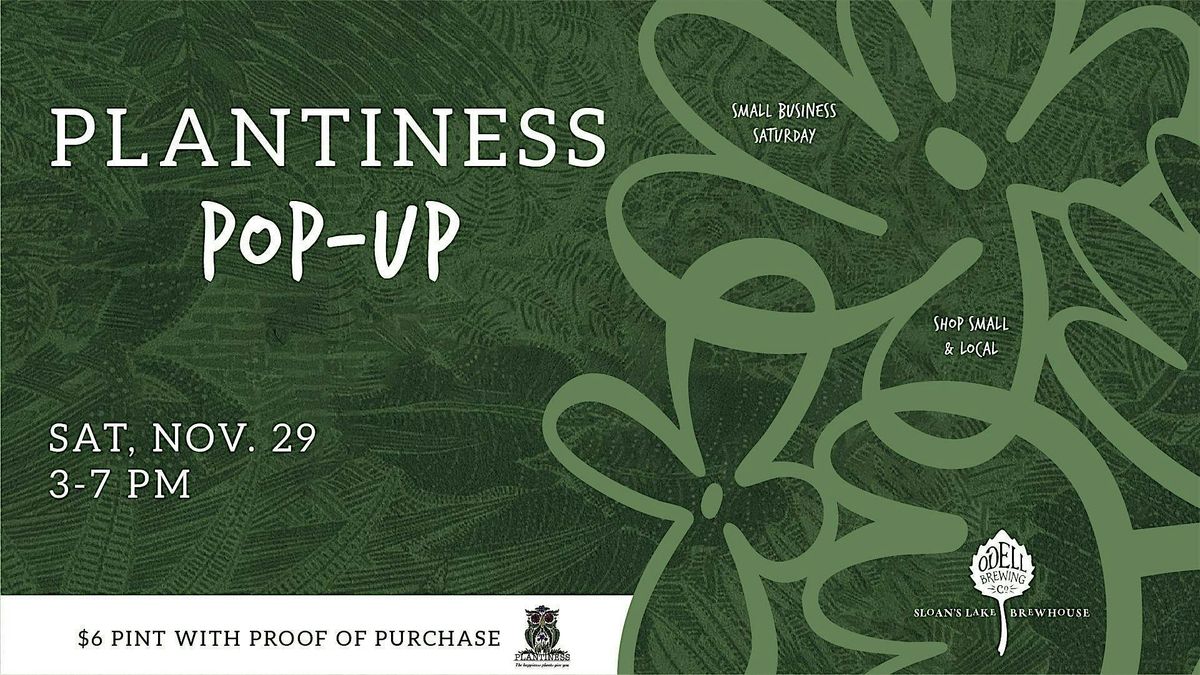 Plantiness Pop-Up