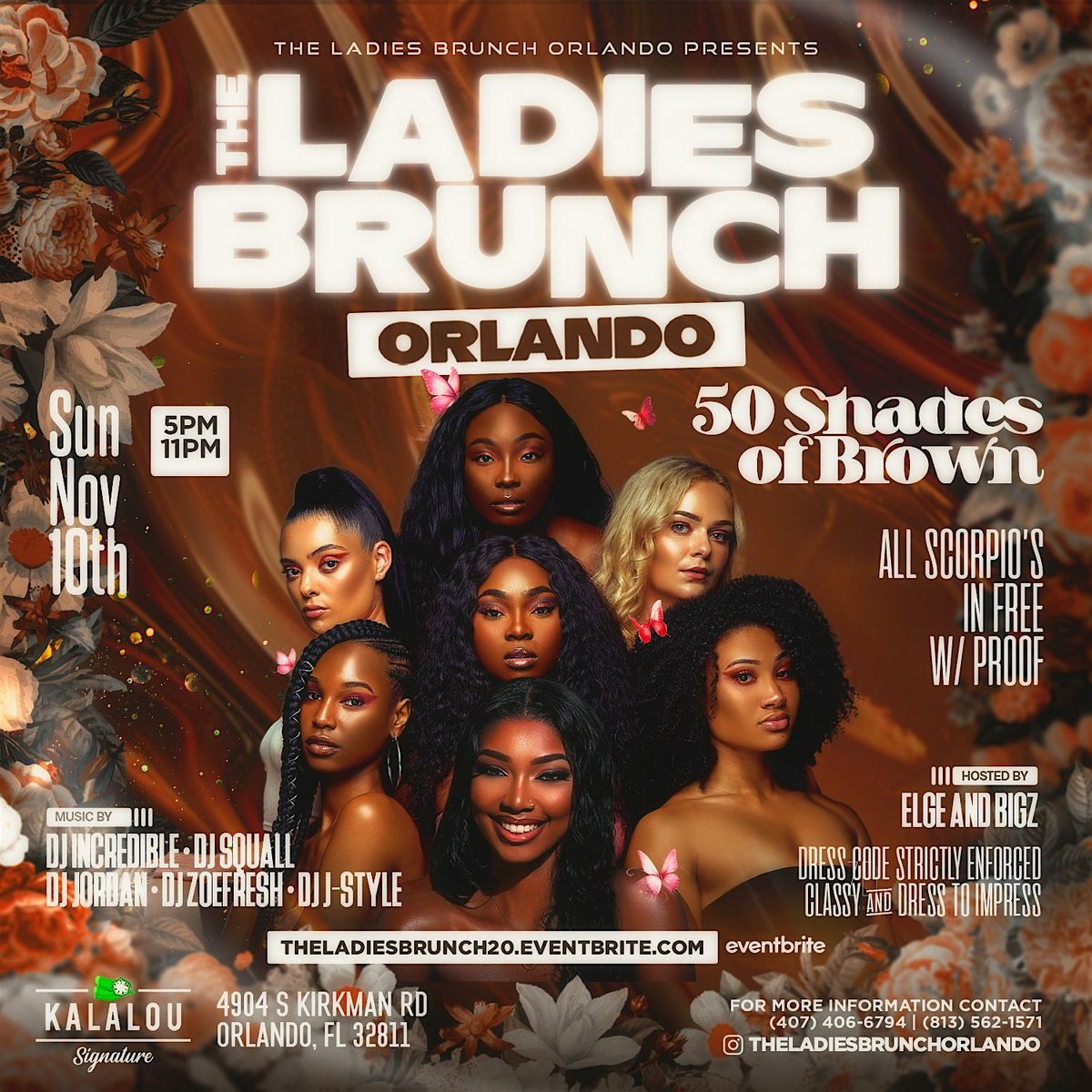 THE LADIES BRUNCH SCORPIO SZN