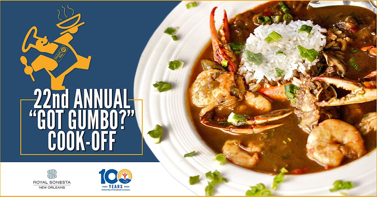 22nd Annual Got Gumbo CookOff, Royal Sonesta New Orleans, 19 March 2024
