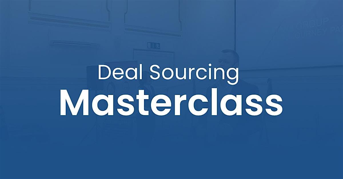 Property Deal Sourcing Masterclass (FREE) with White Label Property