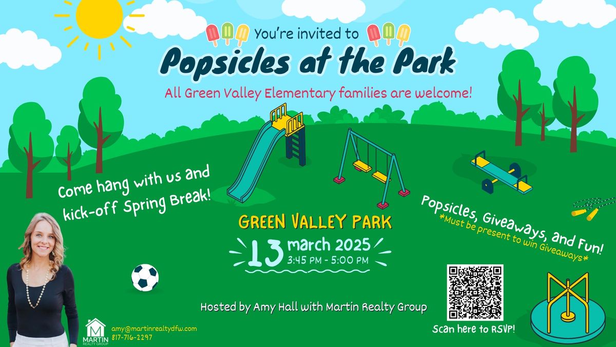 GVE FAMILIES Popsicles at the Park 