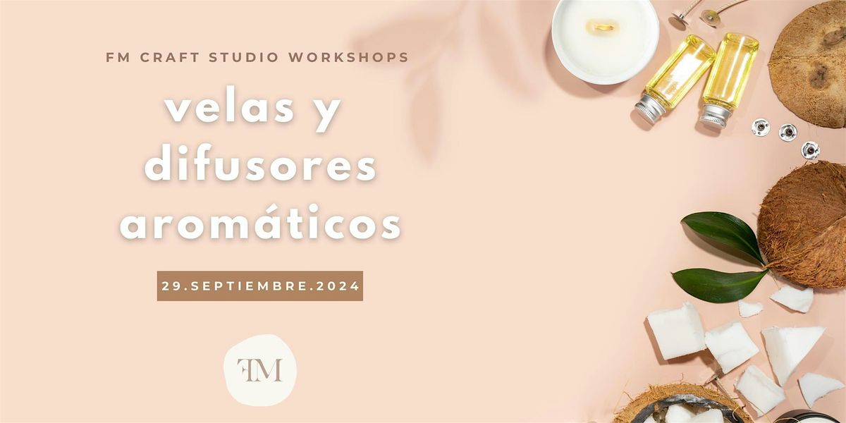 Taller velas y difusores arom\u00e1ticos (29 septiembre)