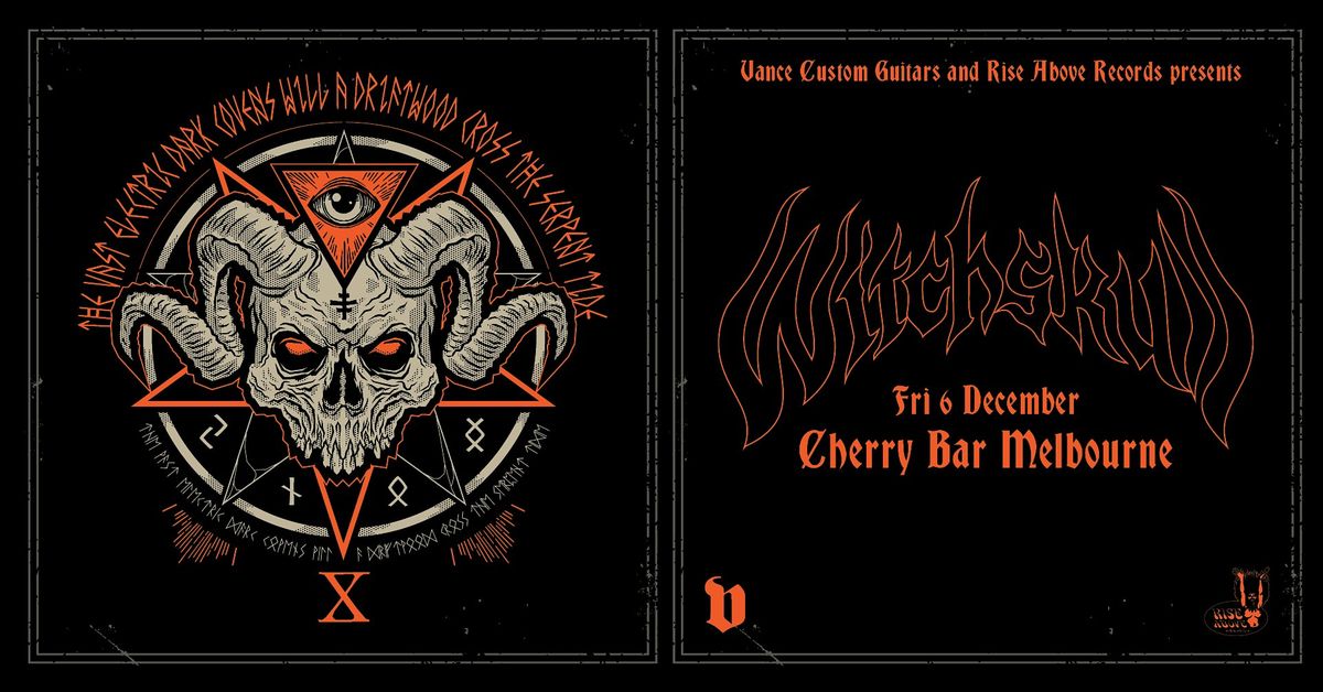 Witchskull 10th Anniversary Special at Cherry Bar!