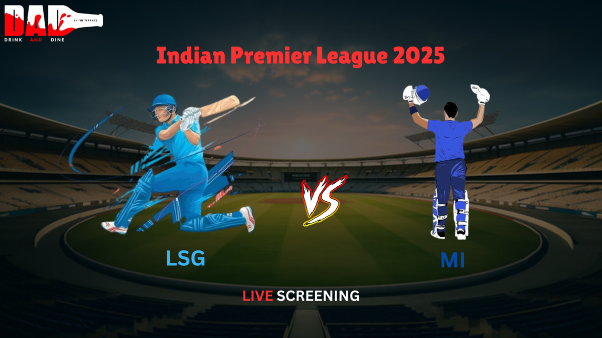 Screening of Lucknow Super Giants vs Mumbai Indians