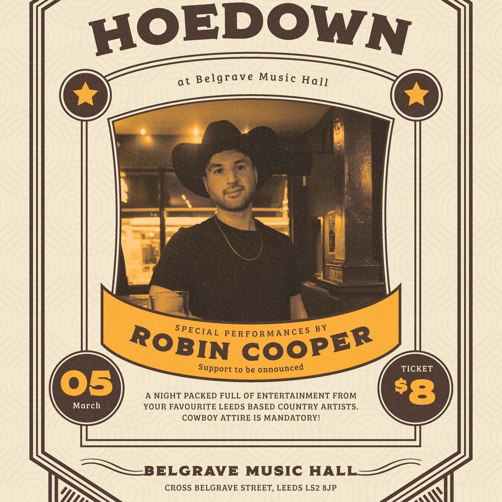 Hoedown with Robin Cooper