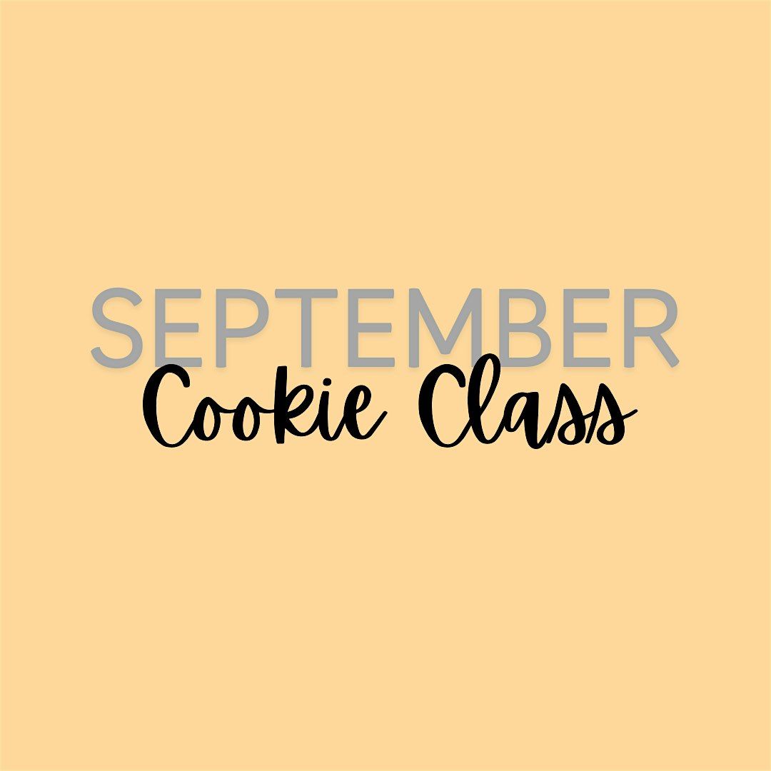 2 PM - September Sugar Cookie Decorating Class (Overland Park)