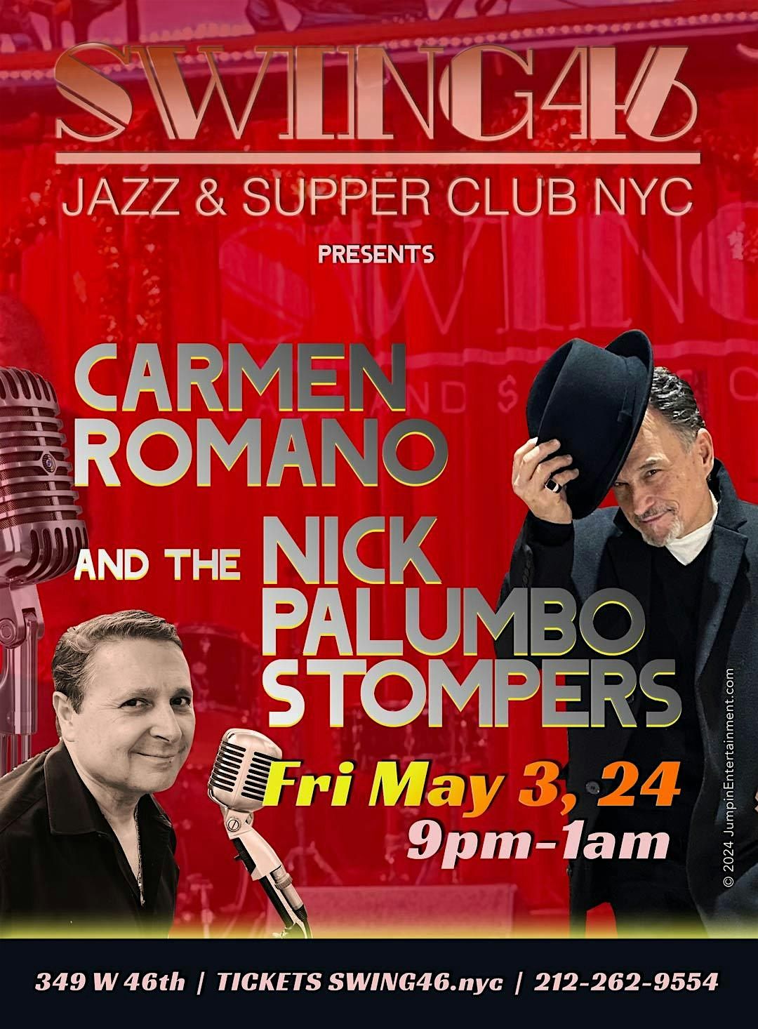 FRI | Carmen Romano & The Nick Palumbo Stompers