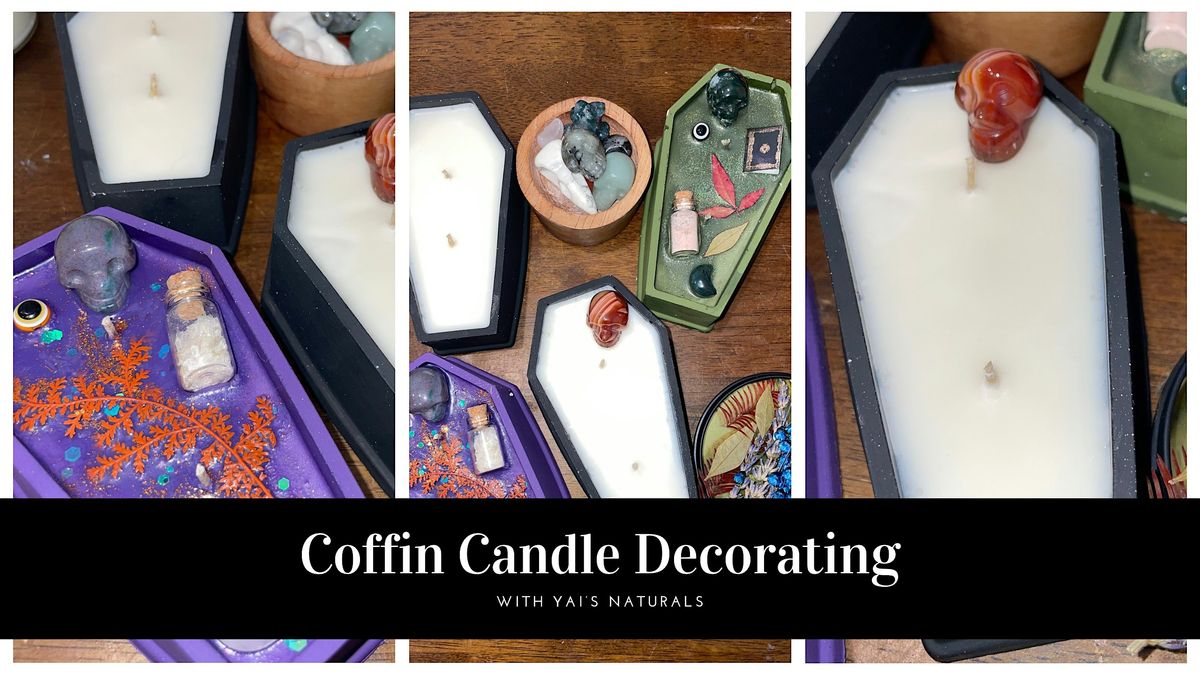 Coffin Candle Decorating