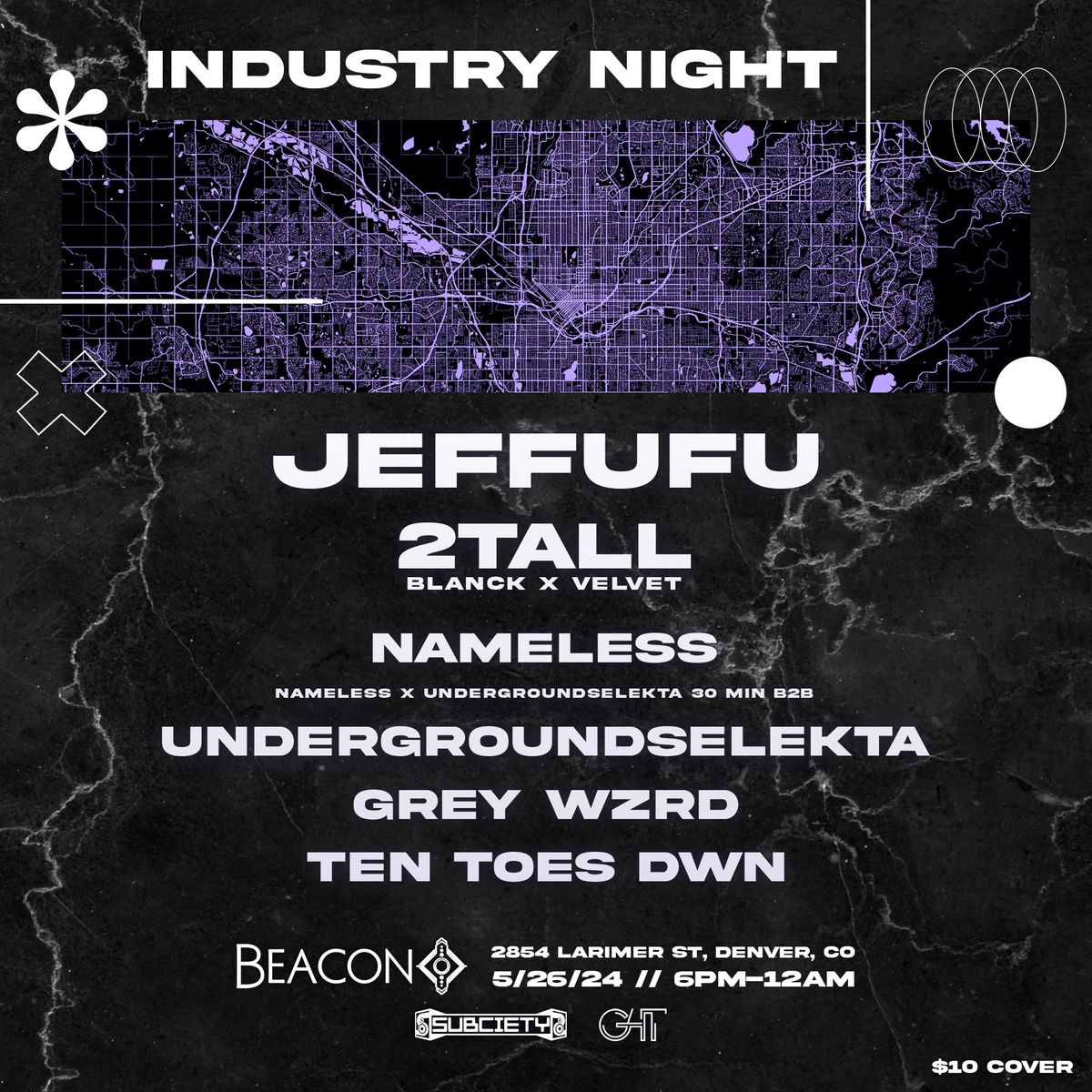 Industry Night w\/ Jeffufu and 2TALL