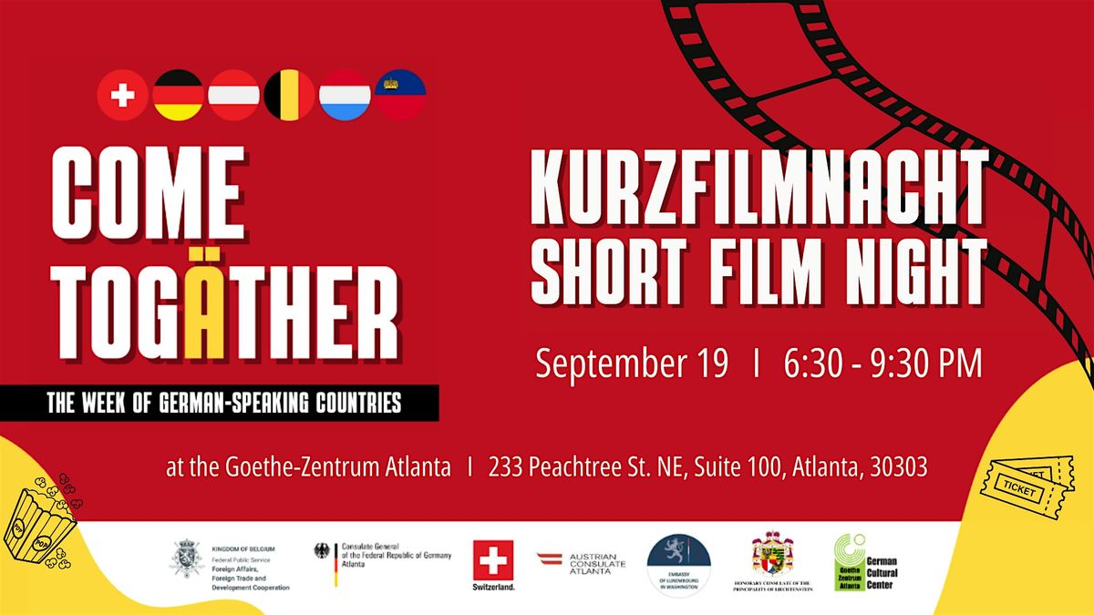 COME TOG\u00c4THER Short Film Night \/ Kurzfilmnacht