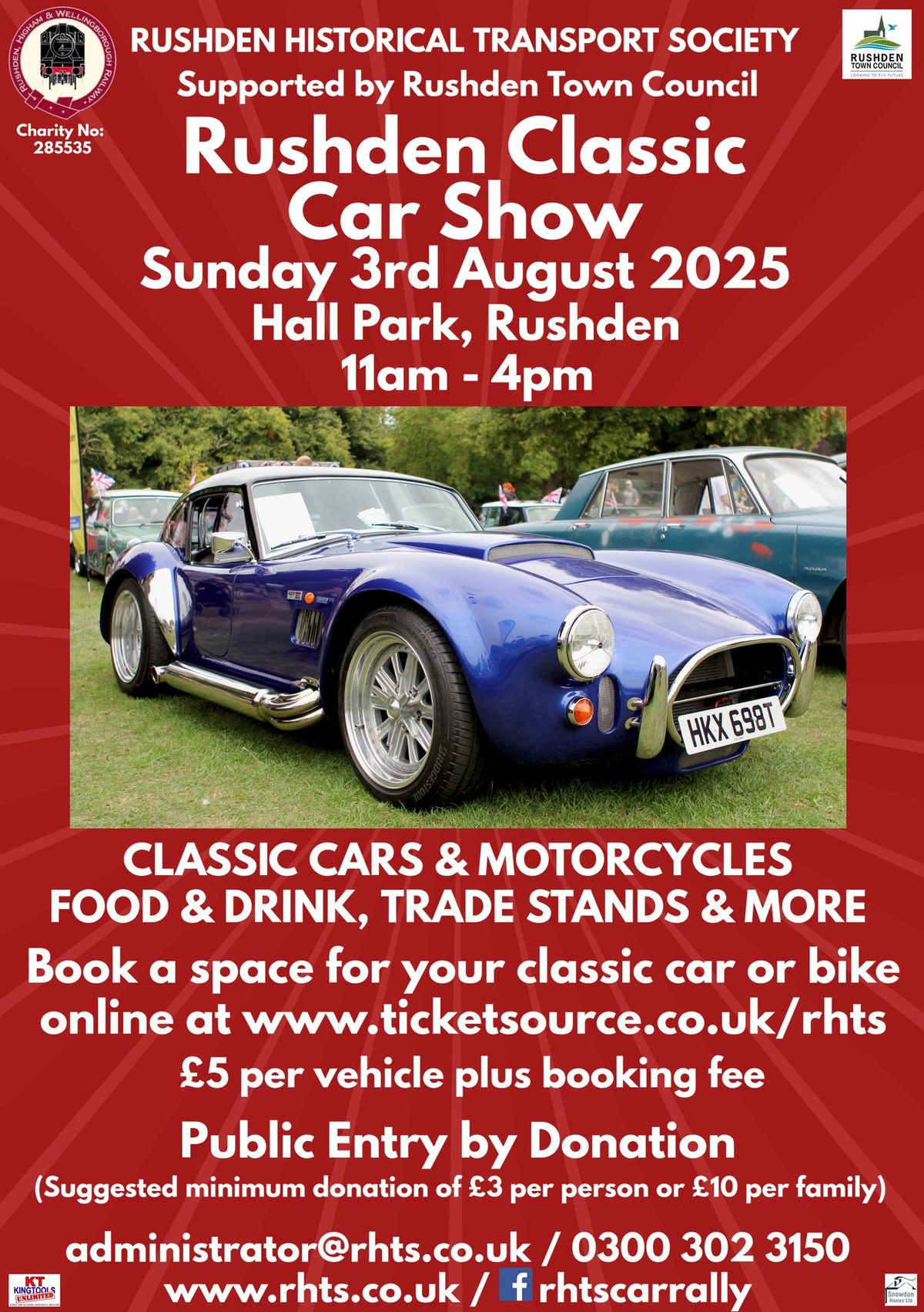 Rushden Classic Car Show 2025