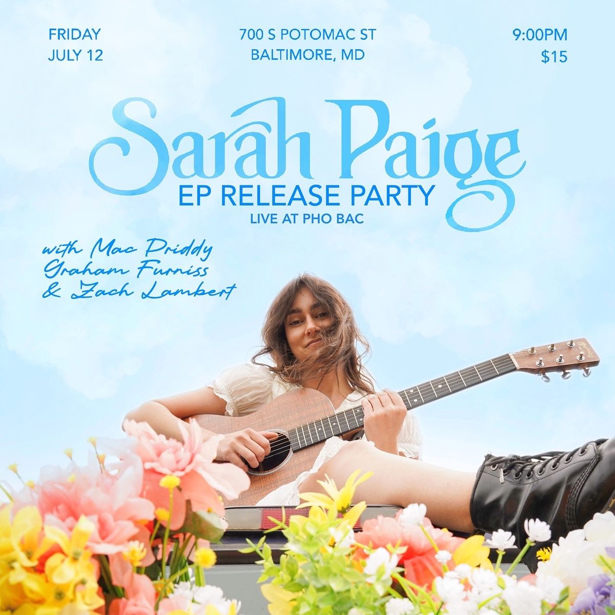 Sarah Paige EP Release Party