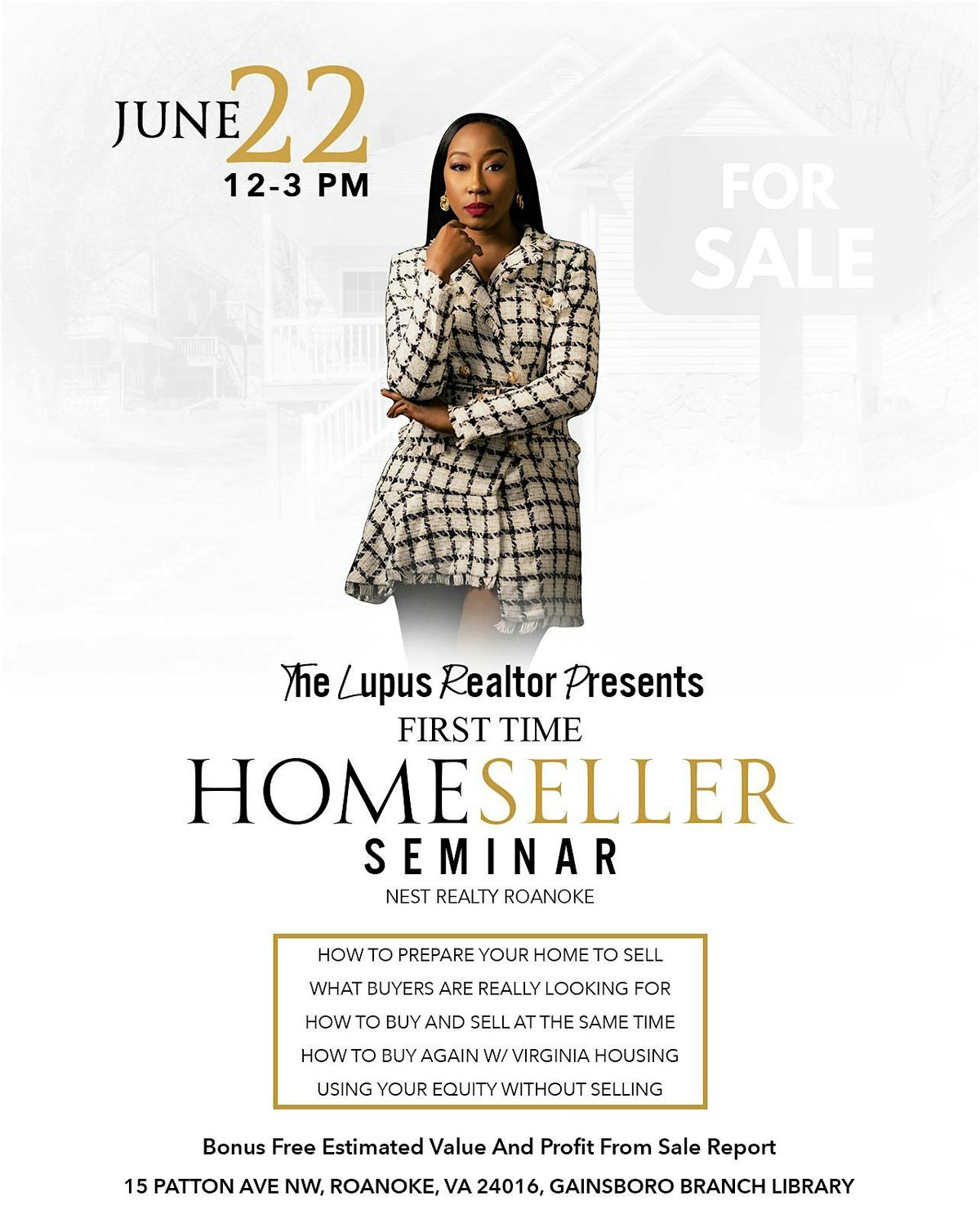 First Time Home Seller Seminar