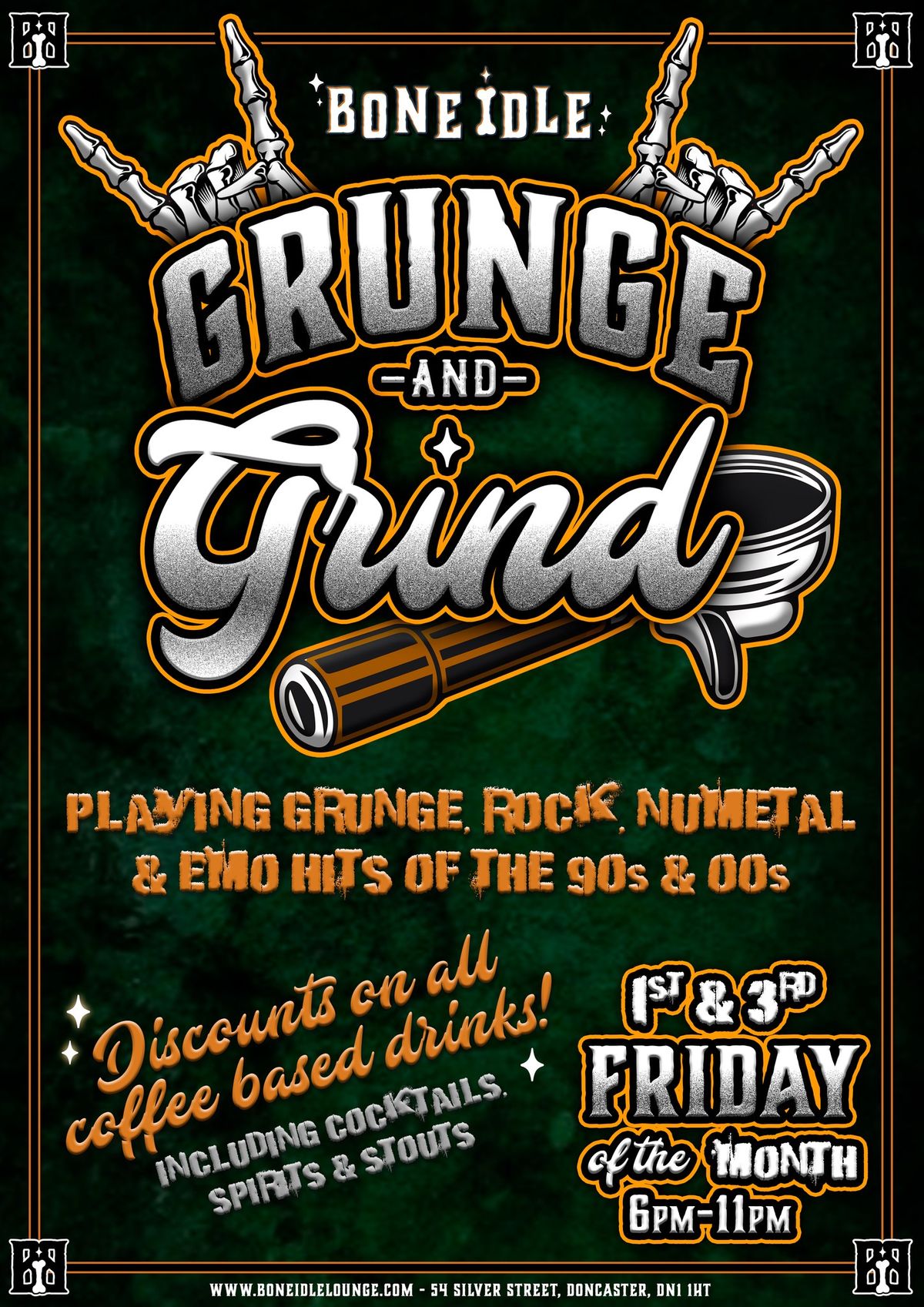 \u2728\ud83e\udd18GRUNGE & GRIND\ud83e\udd18\u2728 Fuel your Fridays!