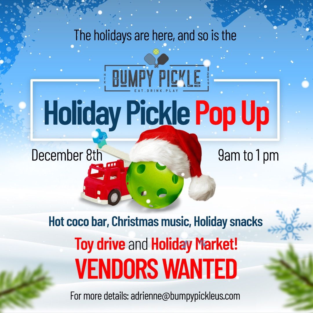 Holiday Pickle Pop up