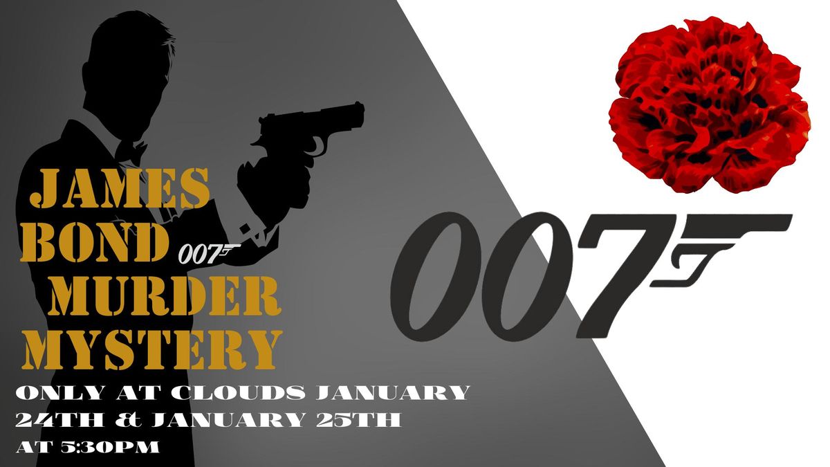 Murder Mystery: James Bond Edition Dinner