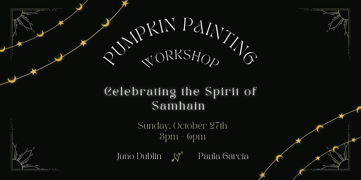 Pumpkin Painting Workshop