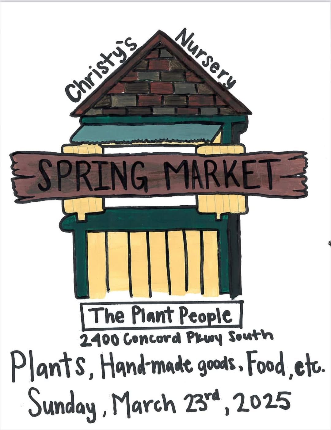 Spring Market @ Christy's Nursery