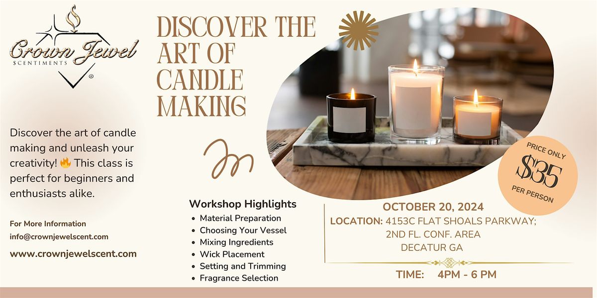 Discover the Art of Candle Making