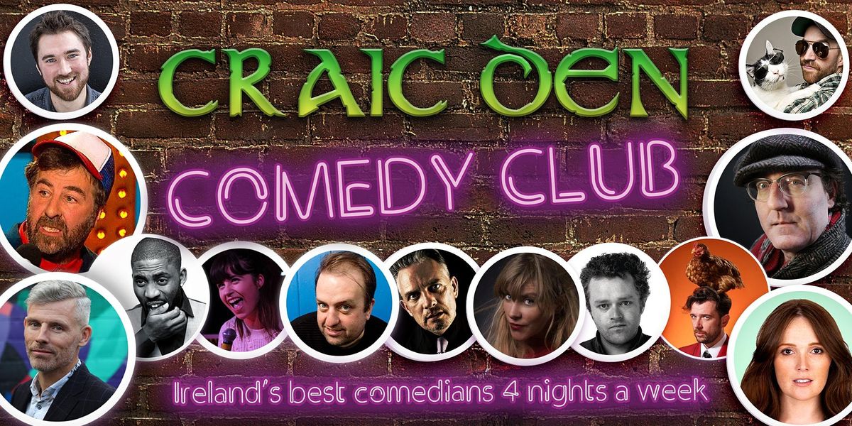 Copy of Craic Den Comedy Club @ Mulligan & Haines- Gar Murran+ Guests