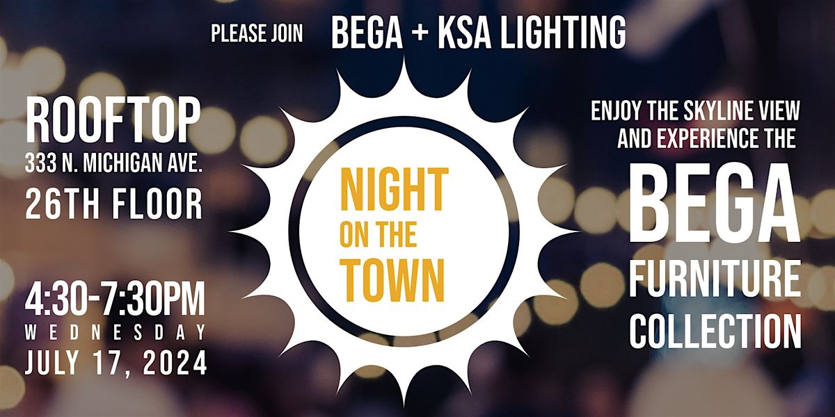 Night on the Town with BEGA & KSA LIGHTING