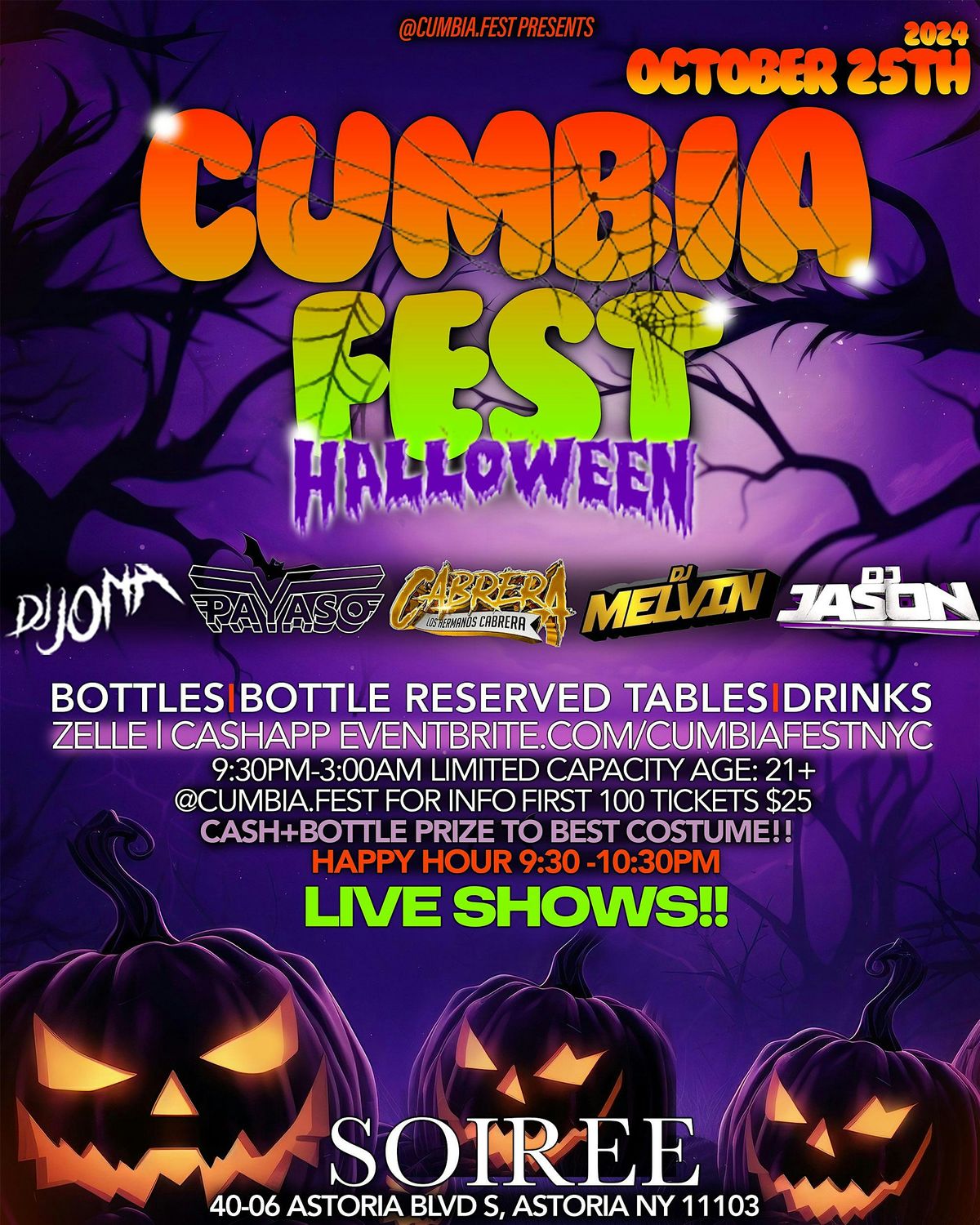 CUMBIAFEST HALLOWEEN EDITION NYC