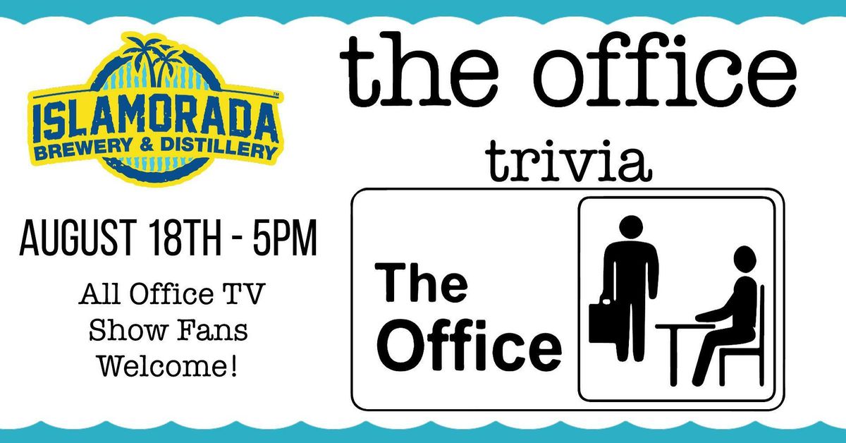 The Office Trivia!