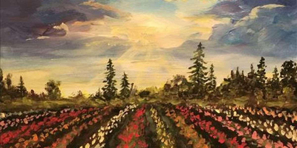 Tulip Wonderland - Paint and Sip by Classpop!\u2122