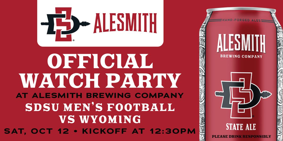 San Diego State Aztec Men's Football Watch Party at AleSmith