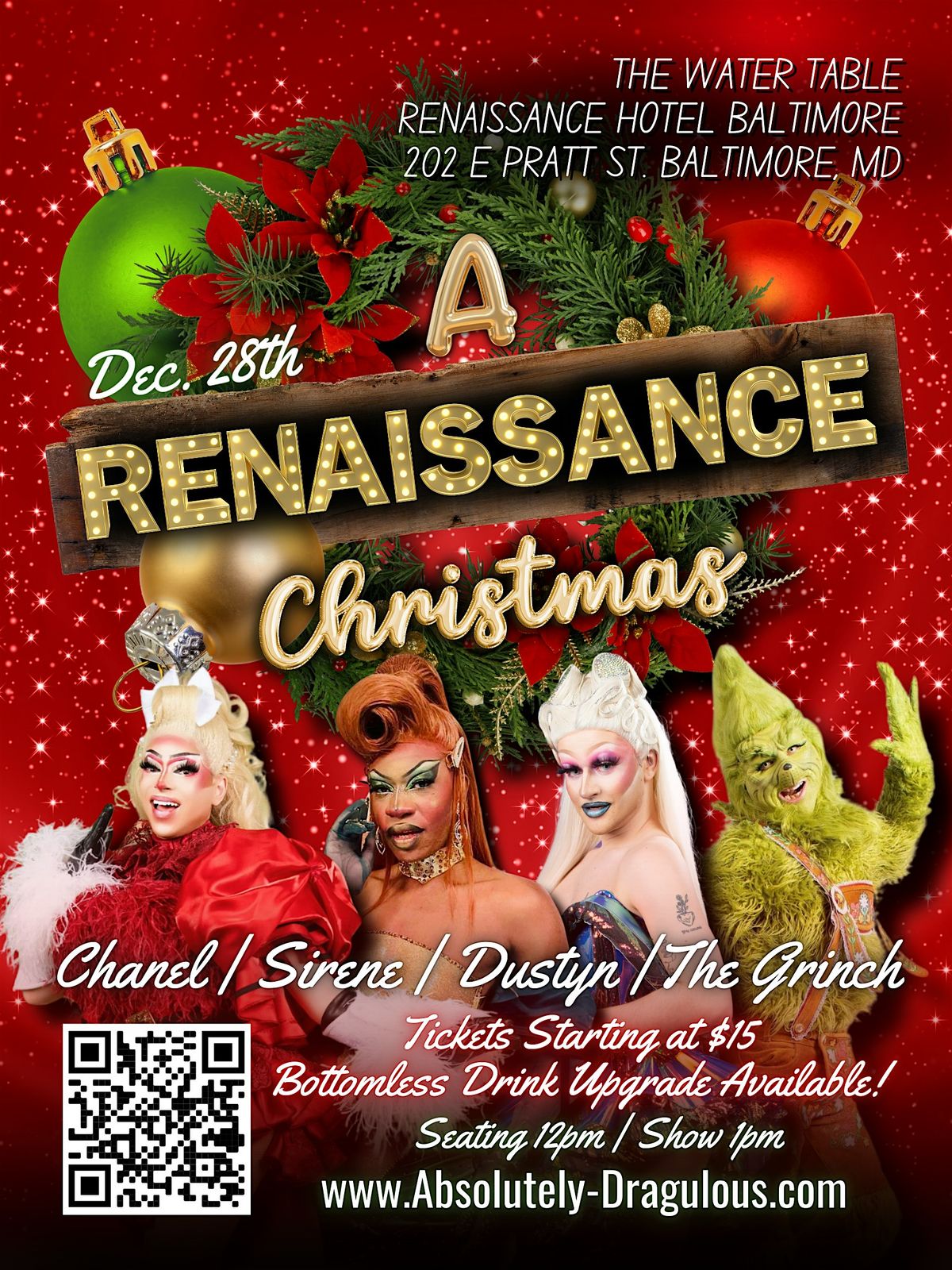 A Renaissance Christmas - Drag Brunch!