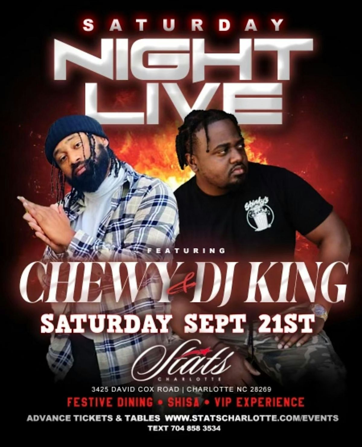 SNL | Sept 21 @ STATS Charlotte