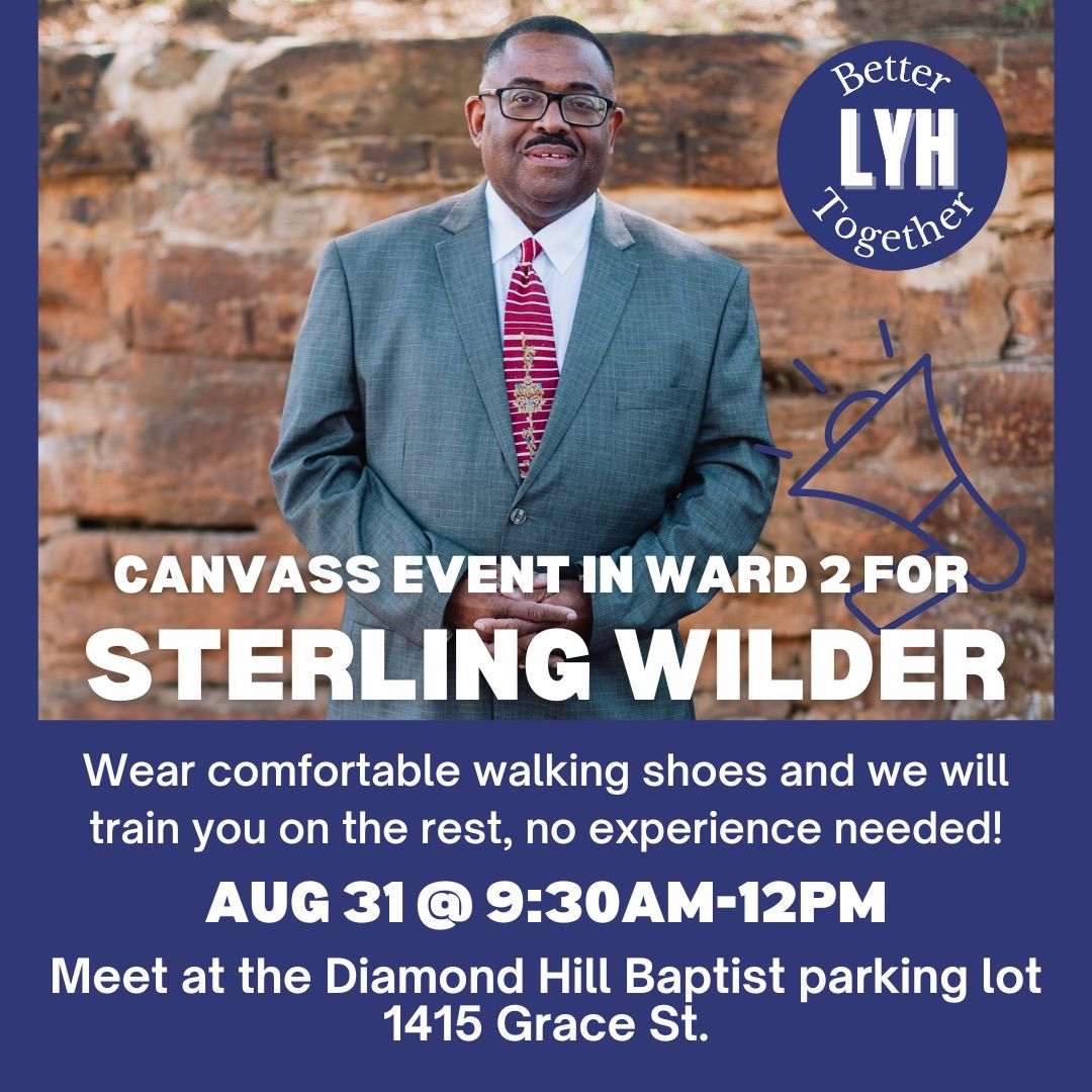 Canvass for Sterling Wilder in Ward 2