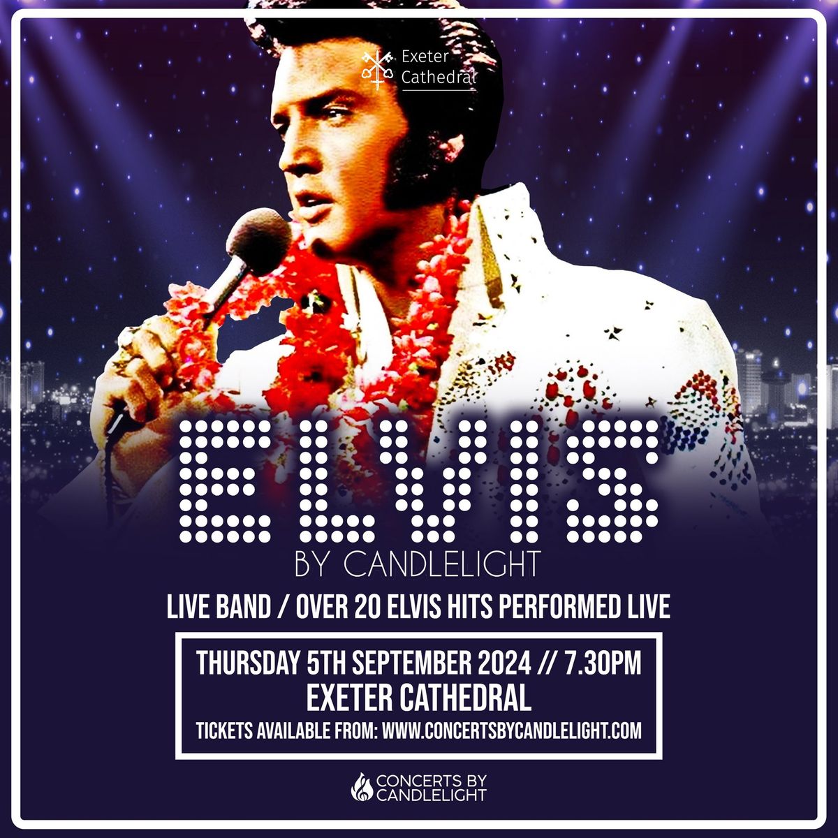 Elvis By Candlelight At Exeter Cathedral
