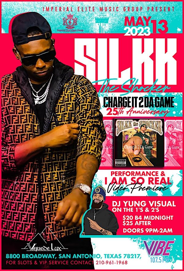 Silkk The Shocker Charge It Da Game 25th Anniversary