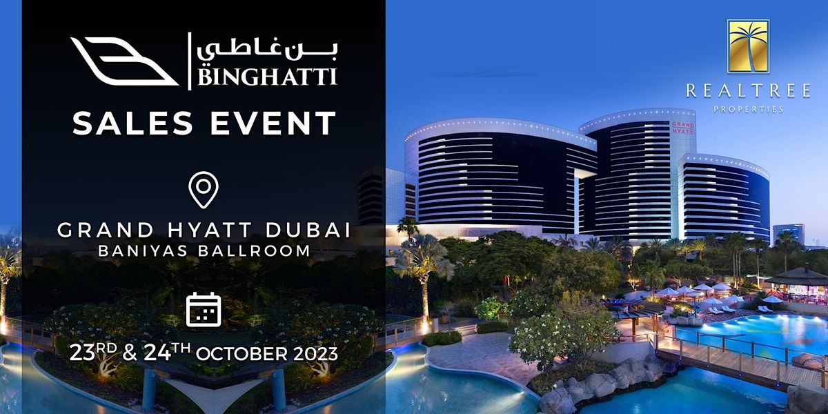 Binghatti Event at the Grand Hyatt Dubai