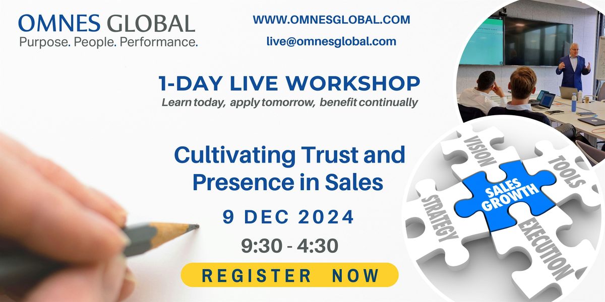 Cultivating Trust and Presence in Sales