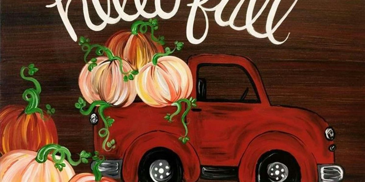 Autumn Truck - Paint and Sip by Classpop!\u2122