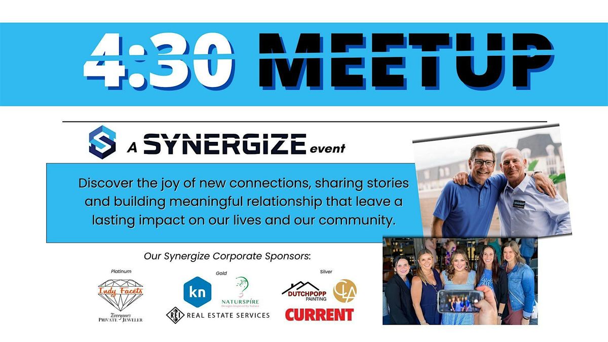 Synergize 4:30 Meetup: August 2024