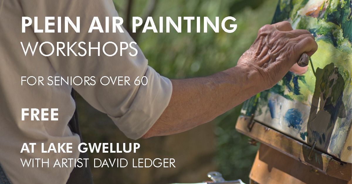 FREE- Plein Air Workshops for Seniors over 60 at Lake Gwellup