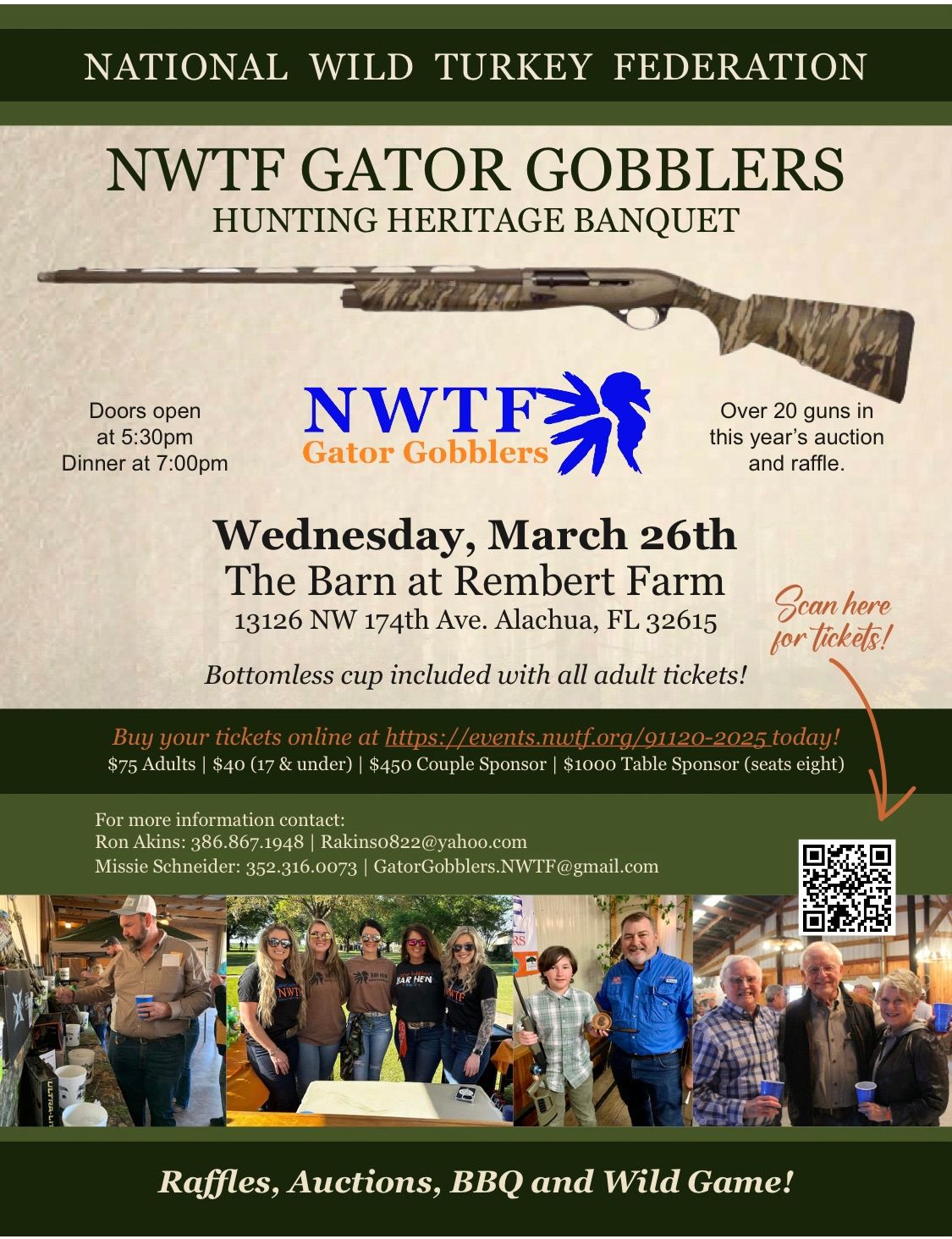 2025 NWTF Gator Gobbler Banquet