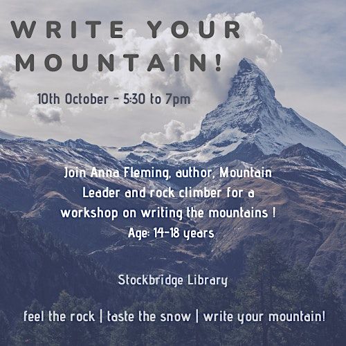 Write Your Mountain!