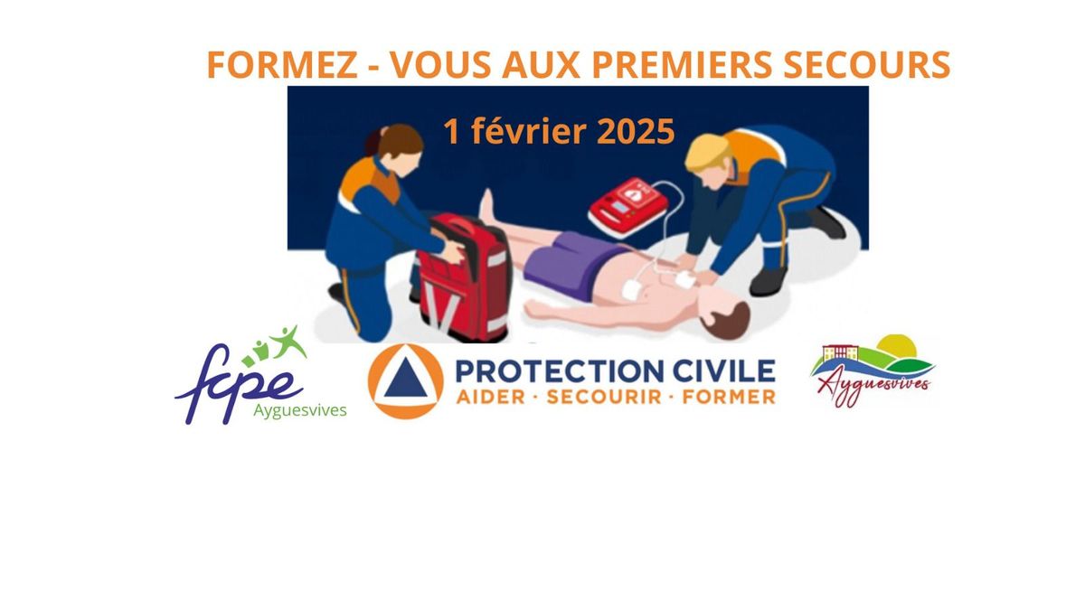 Formation "les gestes qui sauvent"  avec la Protection Civile 