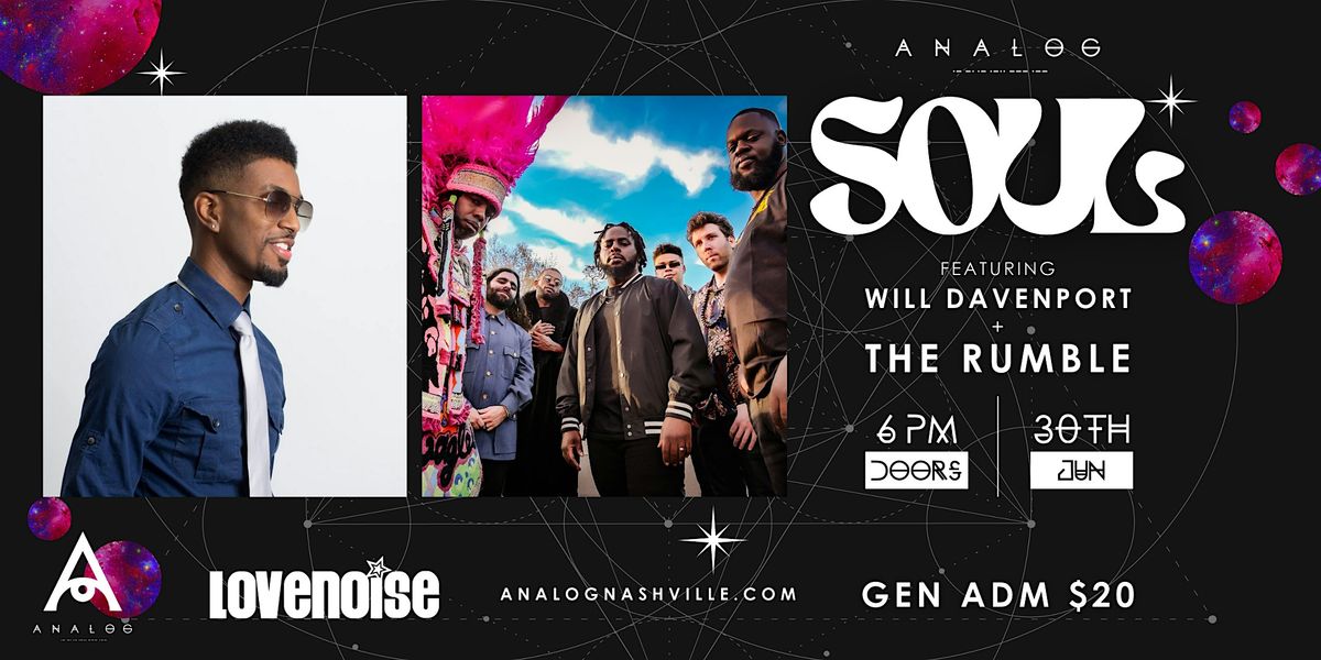 Analog Soul featuring Will Davenport and The Rumble