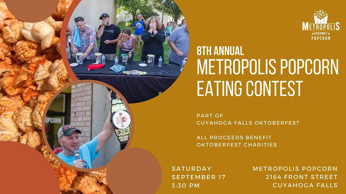 8th Annual Metropolis Popcorn Eating Contest, Metropolis Popcorn